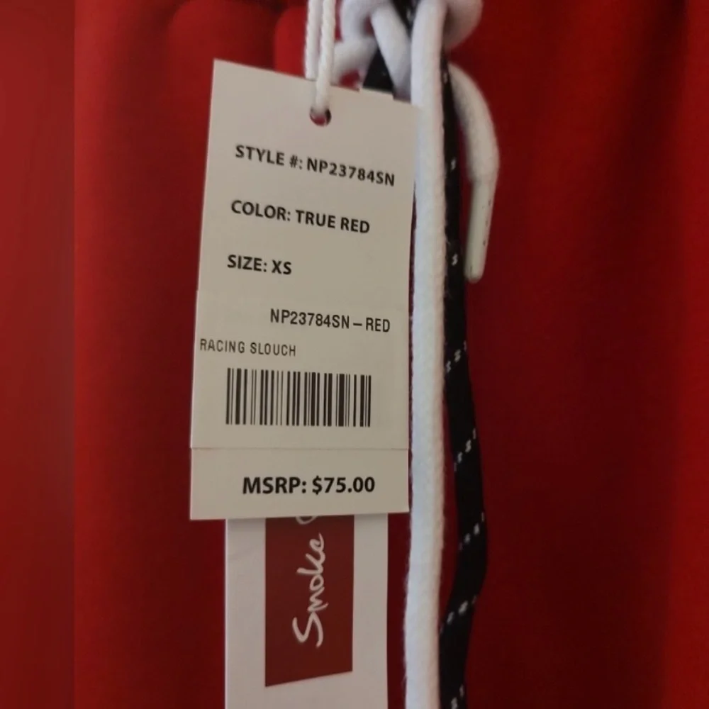 SMOKE RISE Racing Slouch Straight Pants, NWT - Picture 5 of 5